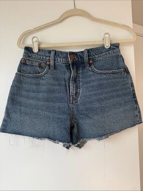 Madewell Vintage-Inspired Denim Shorts - Mid Blue Wash